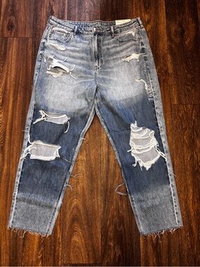 NWT American Eagle Outfitters ripped mom jeans
